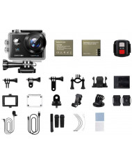 VANTOP action camera Μoment4U, 4K 30fps, 20MP, touch screen, μαύρη