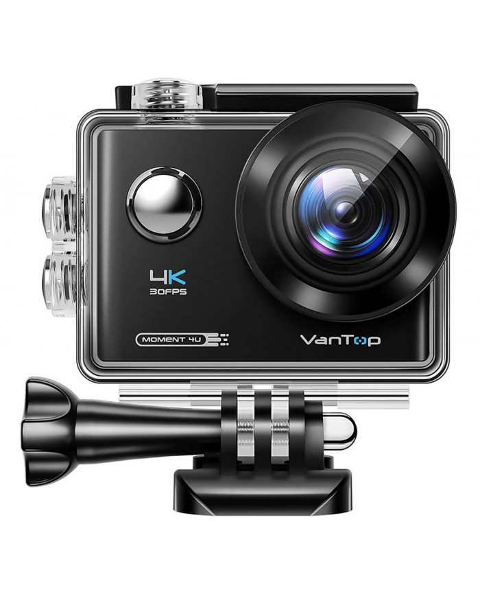 VANTOP action camera Μoment4U, 4K 30fps, 20MP, touch screen, μαύρη
