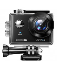 VANTOP action camera Μoment4U, 4K 30fps, 20MP, touch screen, μαύρη