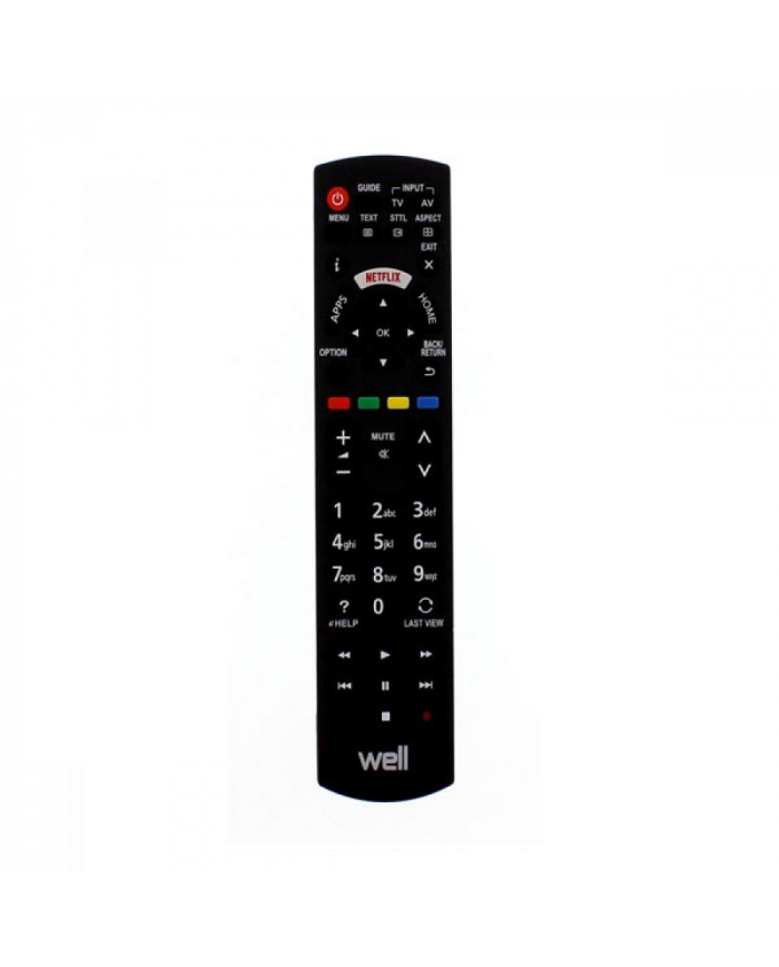 Τηλεχειριστήριο συμβατό PANASONIC Well RC-UNIV-PANASONIC-WL