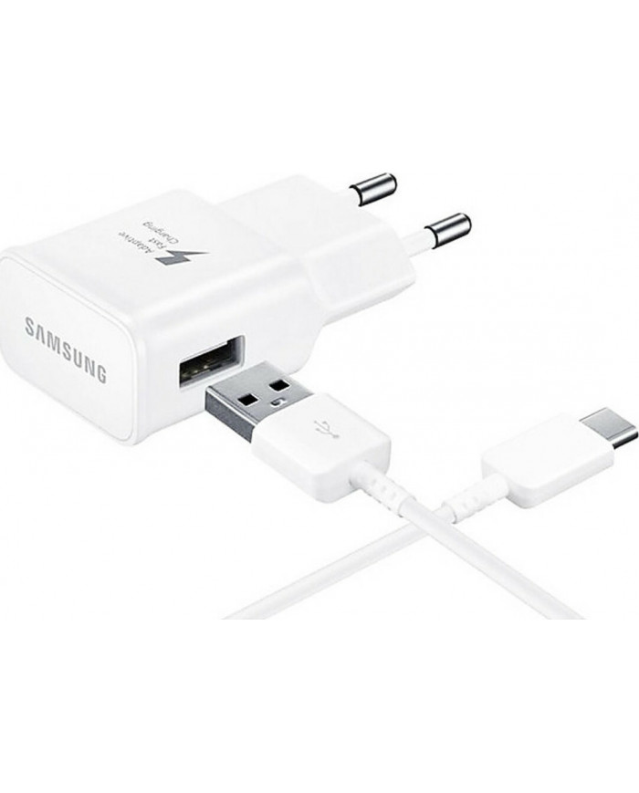 Samsung Original USB Type-C Cable & Wall Adapter Λευκό