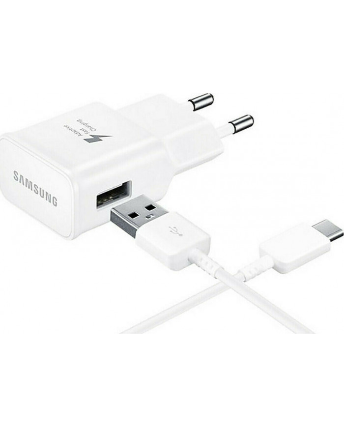 Samsung Original USB Type-C Cable & Wall Adapter Λευκό