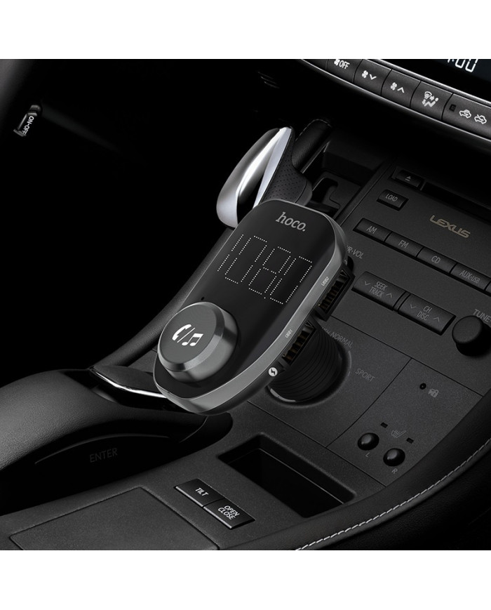 Hoco FM Transmitter E45 με USB / Bluetooth