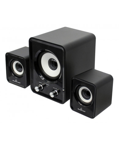POWERTECH ηχεία Essential sound ,2.1, 5W + 2x 3W, 3.5mm, μαύρα POWERTECH ηχεία Essential sound ,2.1, 5W + 2x 3W, 3.5mm, μαύρα