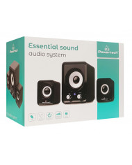 POWERTECH ηχεία Essential sound ,2.1, 5W + 2x 3W, 3.5mm, μαύρα