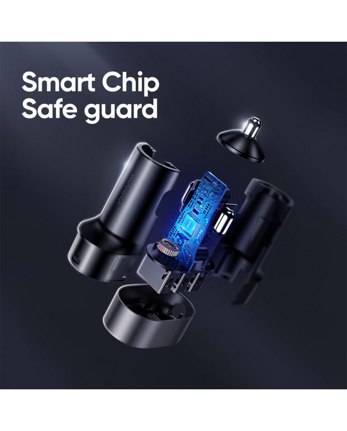 Joyroom Φορτιστής Αυτοκινήτου Μαύρος JR-CL03 6.2A με Θύρες: 5xUSB