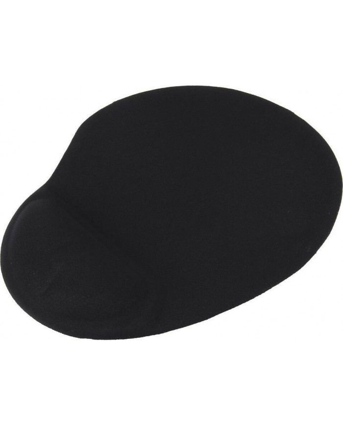 Mobilis H-18 Mouse Pad με Στήριγμα καρπού Μαύρο
