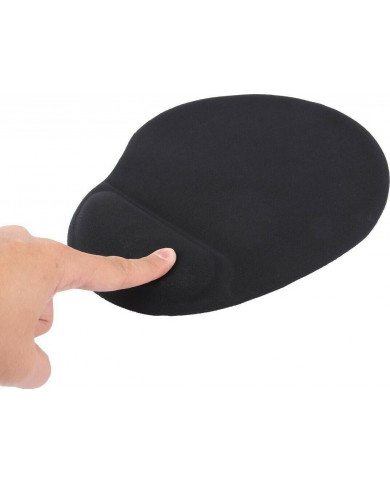Mobilis H-18 Mouse Pad με Στήριγμα καρπού Μαύρο Mobilis H-18 Mouse Pad με Στήριγμα καρπού Μαύρο