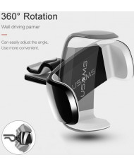 Usams Βάση Κινητού Αυτοκινήτου C-Series Μαύρο-Γκρι με Ρυθμιζόμενα Άγκιστρα