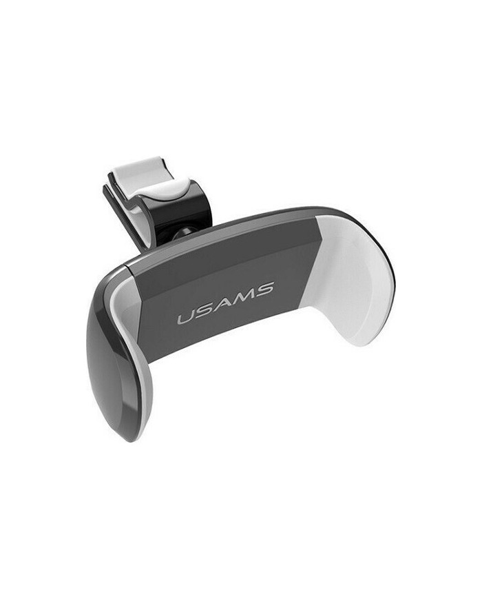 Usams Βάση Κινητού Αυτοκινήτου C-Series Μαύρο-Γκρι με Ρυθμιζόμενα Άγκιστρα