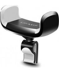 Usams Βάση Κινητού Αυτοκινήτου C-Series Μαύρο-Γκρι με Ρυθμιζόμενα Άγκιστρα