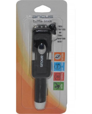 Ancus Color Selfie Stick με Καλώδιο 3.5mm Μαύρο