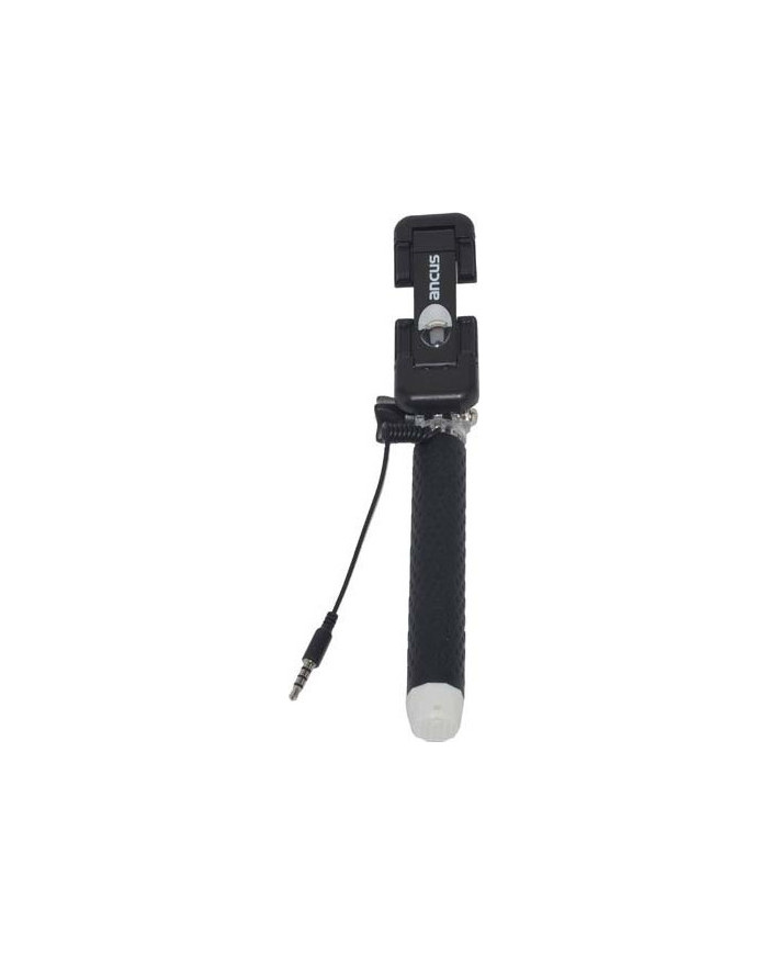 Ancus Color Selfie Stick με Καλώδιο 3.5mm Μαύρο