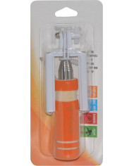 Ancus Classic Mini Selfie Stick με Καλώδιο 3.5mm Πορτοκαλί