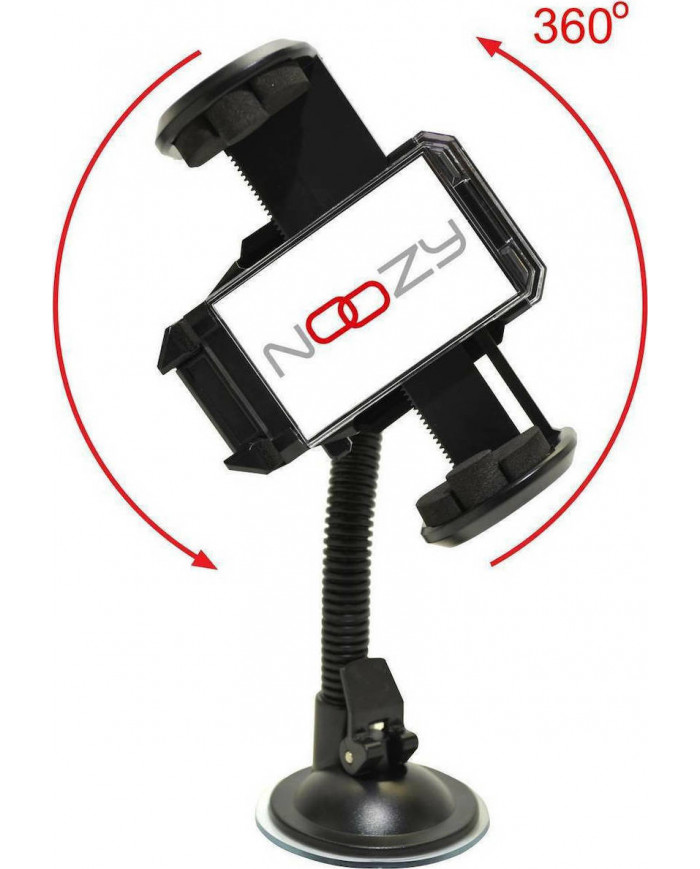 Noozy Βάση Κινητού Αυτοκινήτου με Ρυθμιζόμενα Άγκιστρα