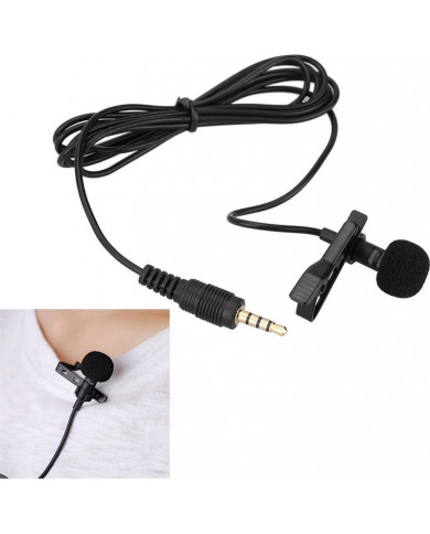 Powertech Καλώδιο 3.5mm με Clip-On Μικρόφωνο