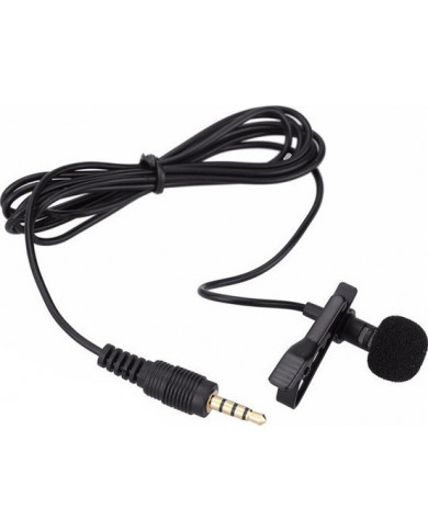 Powertech Καλώδιο 3.5mm με Clip-On Μικρόφωνο Powertech Καλώδιο 3.5mm με Clip-On Μικρόφωνο