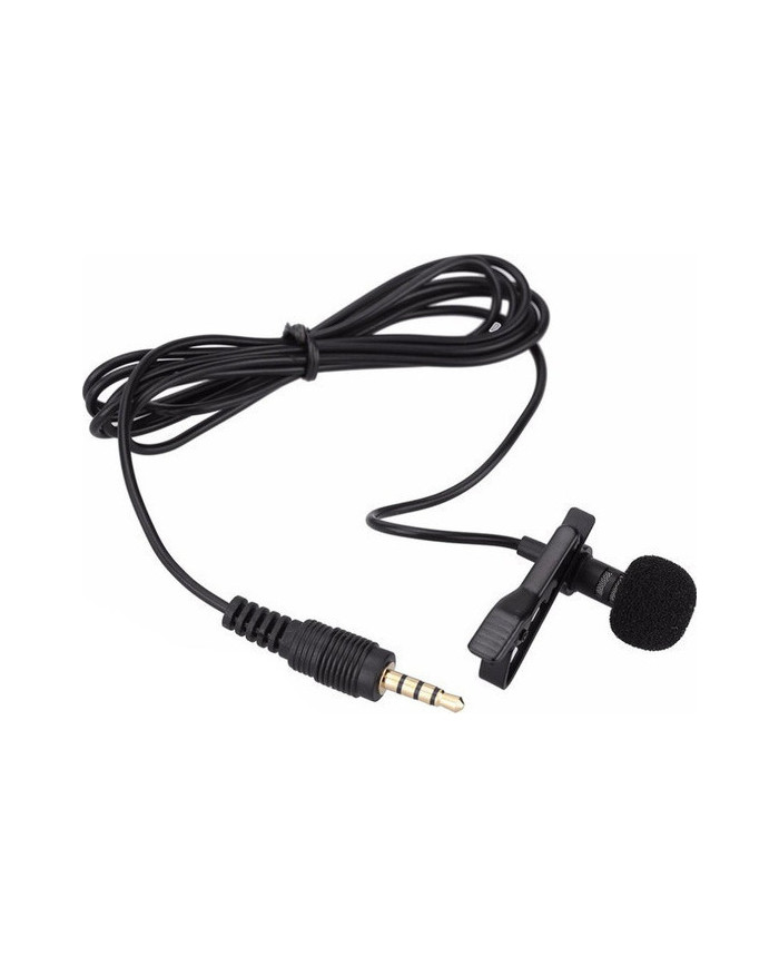 Powertech Καλώδιο 3.5mm με Clip-On Μικρόφωνο