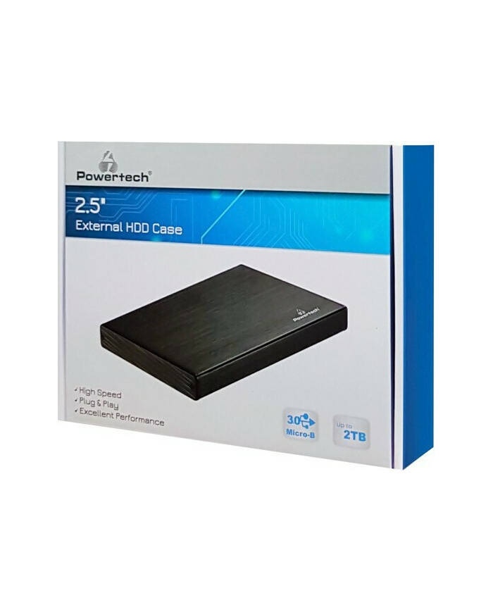 Powertech Θήκη για Σκληρό Δίσκο 2.5" SATA III με σύνδεση USB3.0