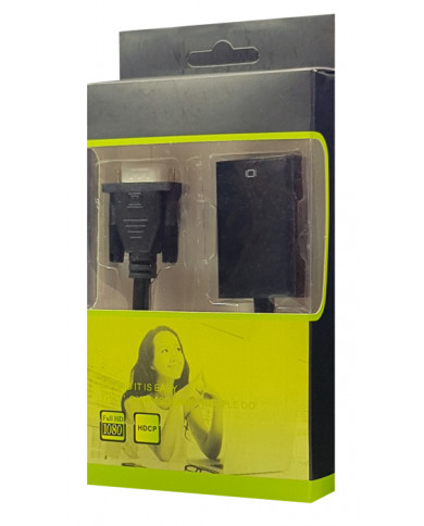 Αντάπτορας HDMI σε VGA και 3.5mm CAB-H139, 1080p, μαύρος Αντάπτορας HDMI σε VGA και 3.5mm CAB-H139, 1080p, μαύρος