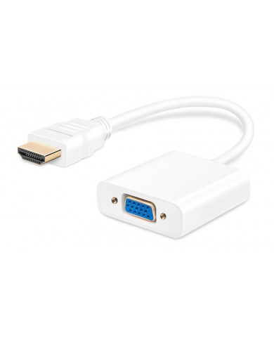 POWERTECH αντάπτορας HDMI σε VGA PTH-024, 1920x1200p, λευκό POWERTECH αντάπτορας HDMI σε VGA PTH-024, 1920x1200p, λευκό