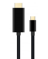CABLETIME καλώδιο AUX USB Type-C σε 3.5mm C160, 1m, μαύρο